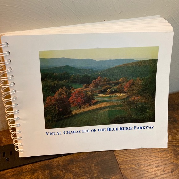 Visual Character of the Blue Ridge Parkway 1997 National Park Service Book NPS